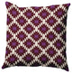 18" x 18" Geo Craze Decorative Throw Pillow, Amethyst