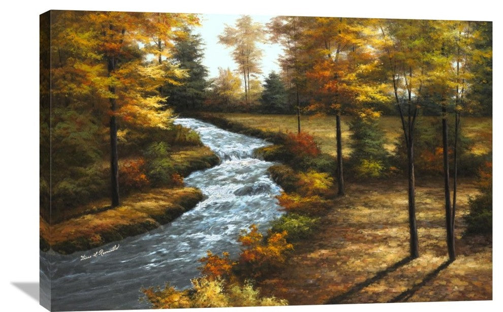 "Roaring Brook" Artwork, 36" x 24"