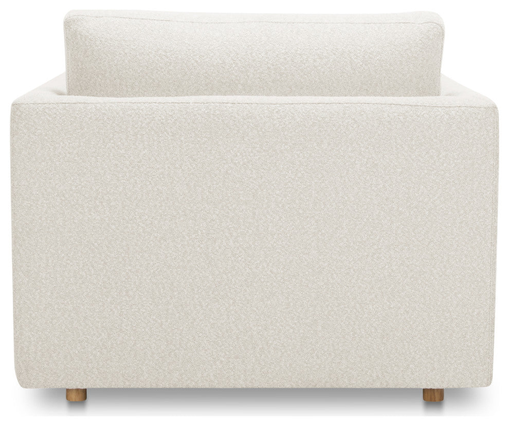 Bryn Oyster Upholstery Chaise