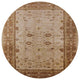 Ahgly Company Indoor Round Mid-Century Modern Area Rugs, 4' Round