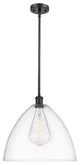 INNOVATIONS LIGHTING 516-1S-BK-GBD-162 Ballston Dome Pendant