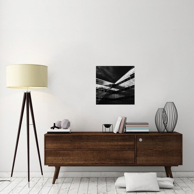 "The Dark Side Of Light" Stretched Canvas Giclee by Jeroen Van De, 24x24"