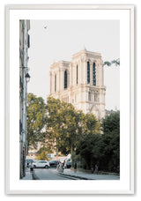 Opaque White 24" x 36" French History Framed Print