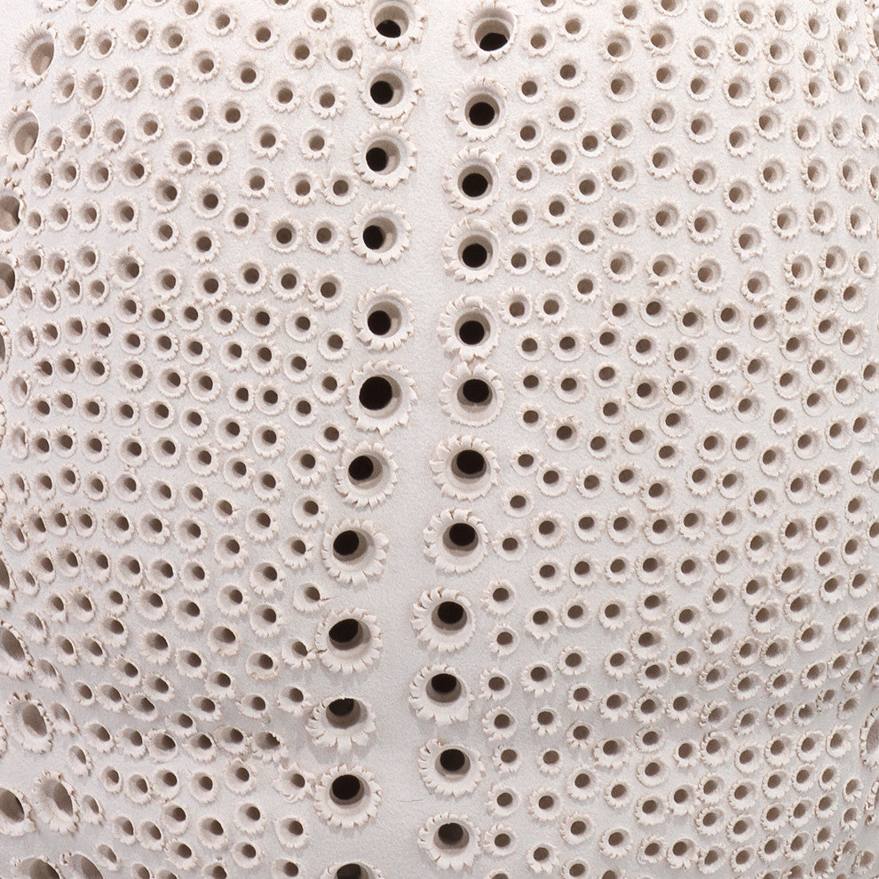 Lunar Polyresin Table Lamp, White