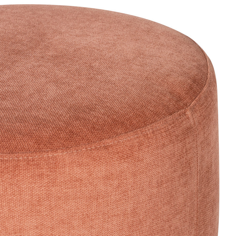 Robin Nectarine Fabric Sofa Ottoman