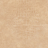 Faux Crocodile Skin Wallpaper, Beige, Bolt