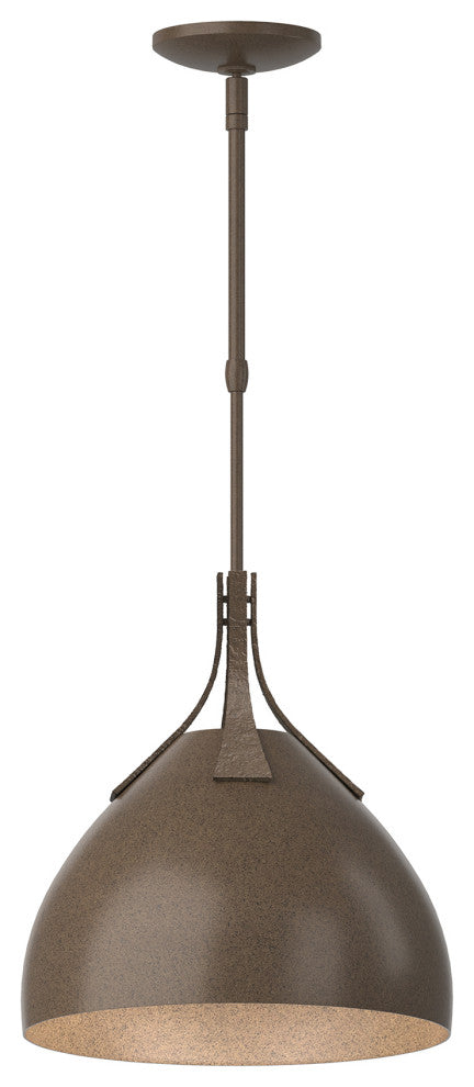 Summit Pendant, Bronze Finish, Bronze Accents, Standard Overall Height