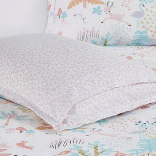 Kids Iris Forest Animal Friends Comforter Set, Twin