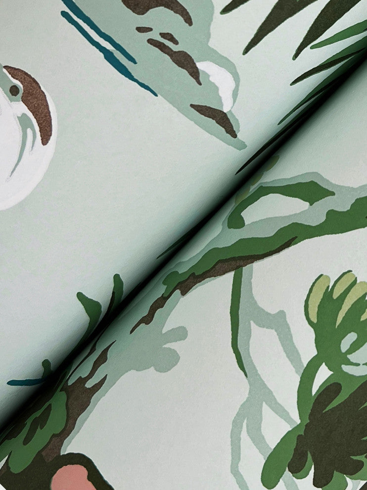 Bridgewater Mint Wallpaper