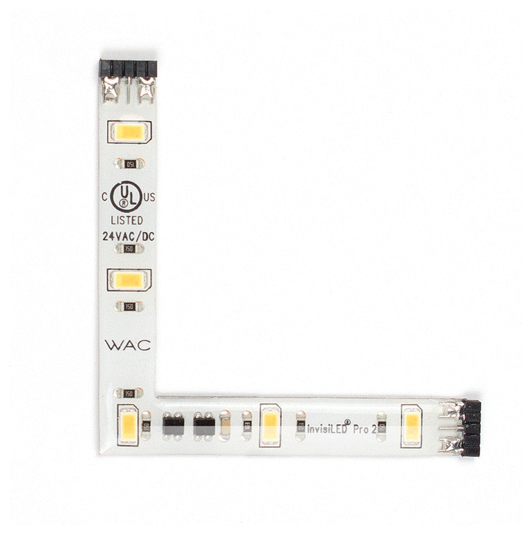 WAC Lighting InvisiLED LITE Tape Light, Corner, Invisiled Pro Ii, 2200k Warm