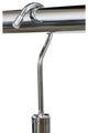 Adjustable Closet Hanging Rod, Chrome