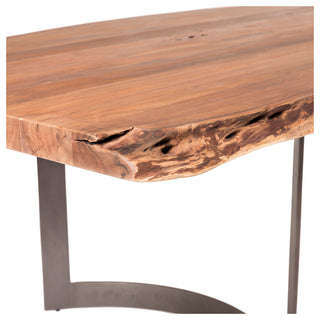 Bent Dining Table Extra Small Smoked