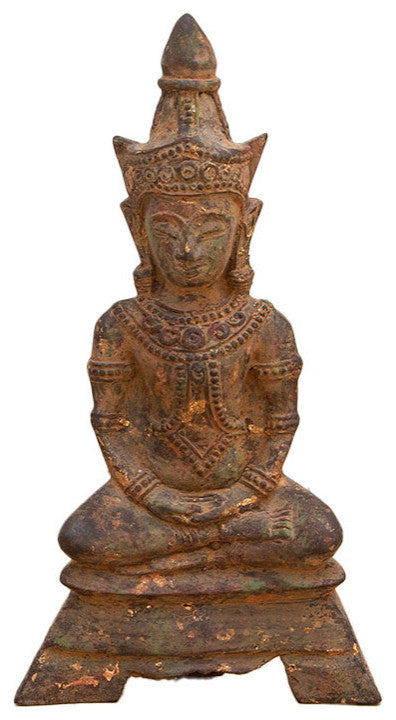 18th Century Thai Bronze Buddha