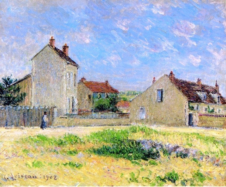 Gustave Loiseau Landscape near Auxerre, 20"x25" Wall Decal