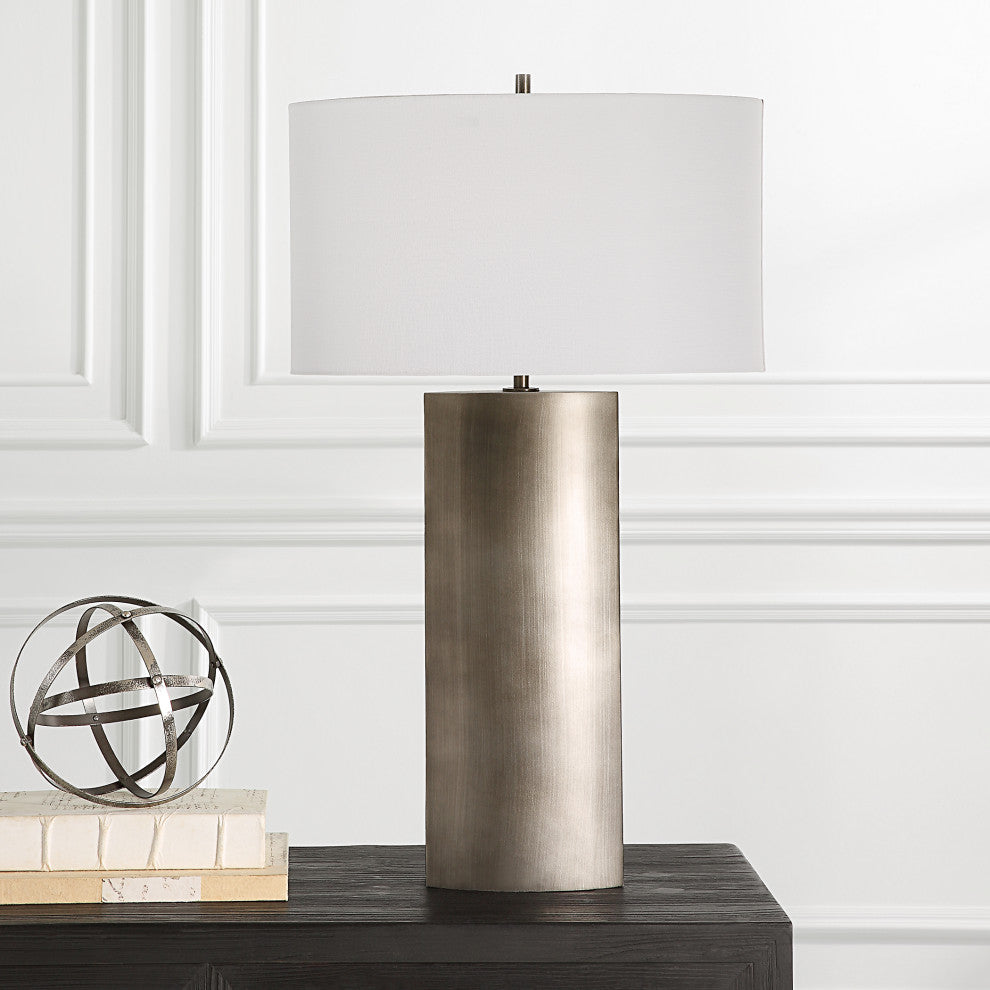 Uttermost 30204 V-Groove Modern Table Lamp