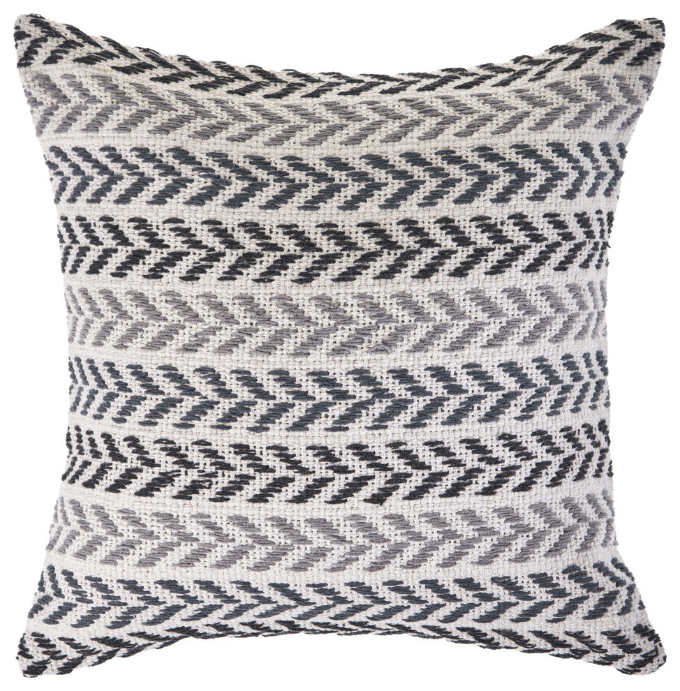 Hint of Grayscale Throw Pillow
