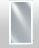 Illume LED Backlit Mirrors With Polished Trim, 20"x36"