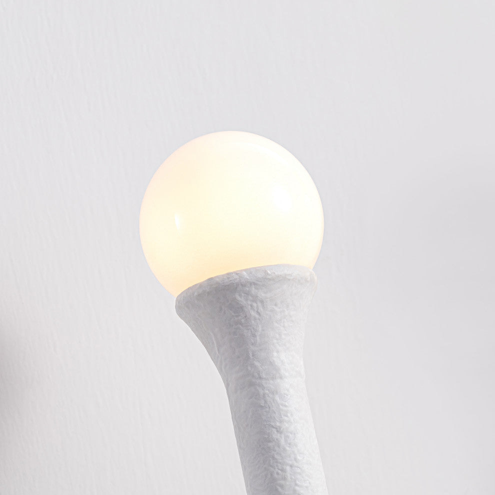 Breeze 3 Light Wall Sconce Matte White