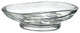 Clear Glass Soap Dish