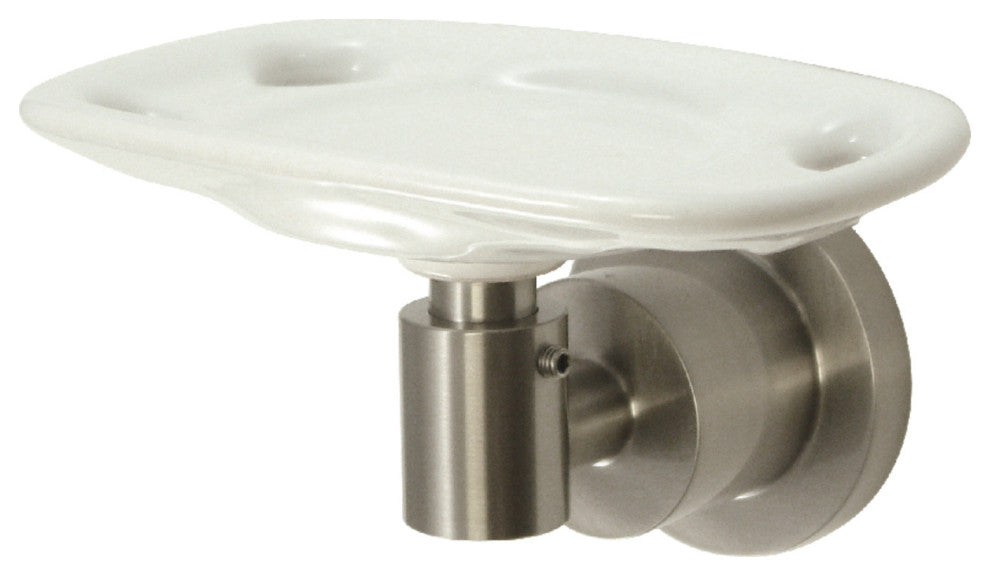 Kingston Brass Toothbrush and Tumbler Holder, Brushed Nickel