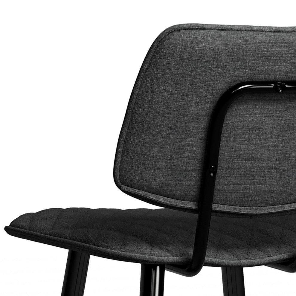 Raya Counter Height Stool, Set of 2, Charcoal