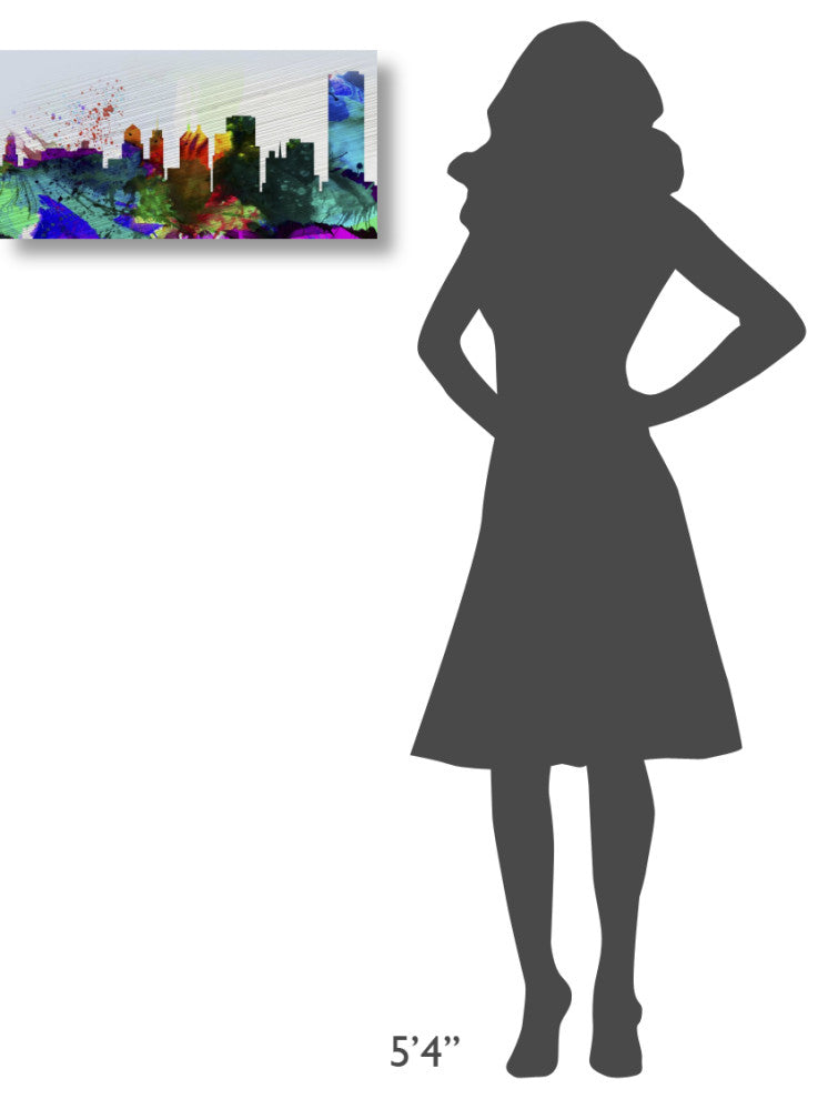 "Buffalo City Skyline" Fine Art Print