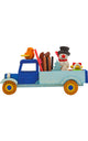 Graupner Ornament- Truck With Snowman And Sled