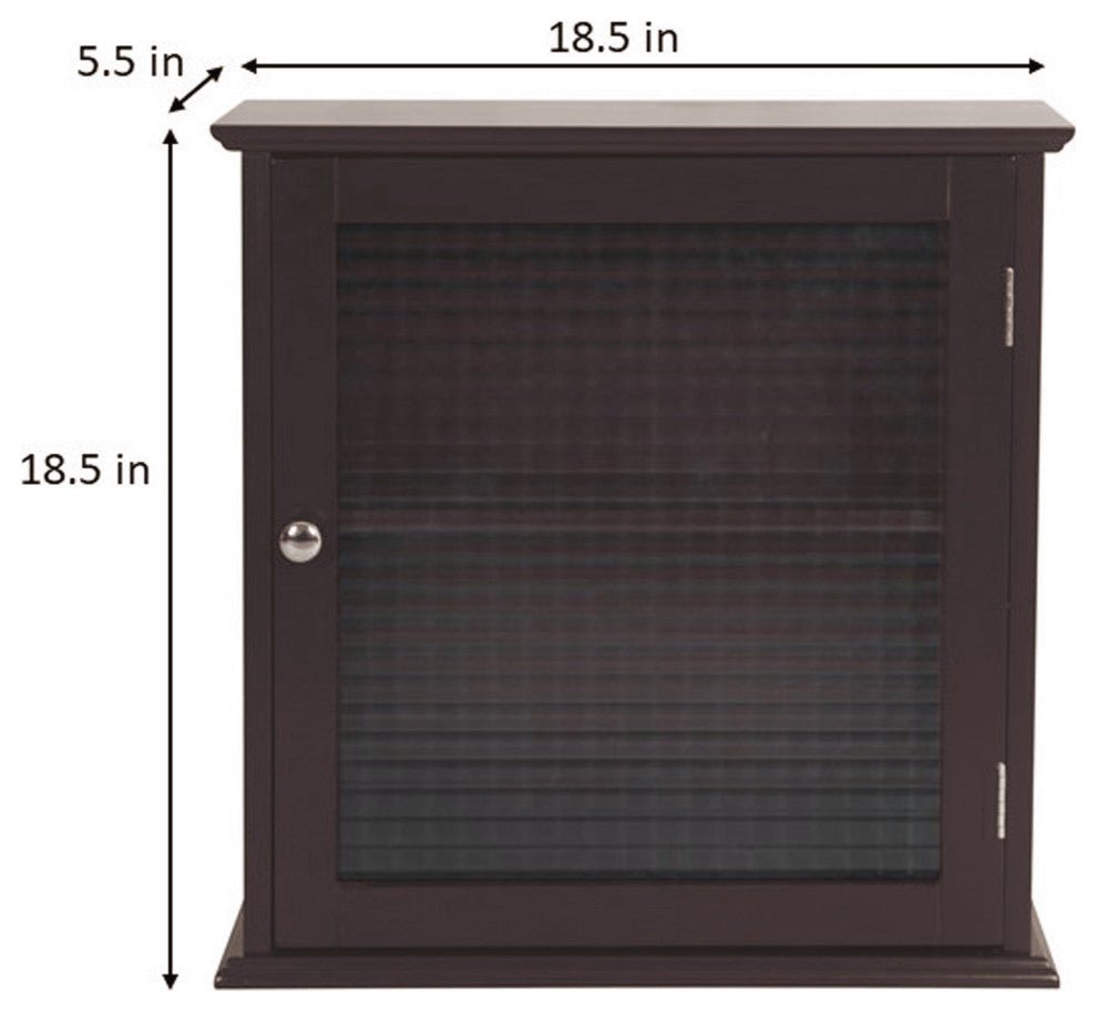 Wooden Bathroom Medicine Storage Cabinet