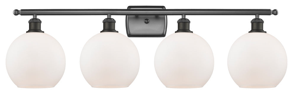 Innovations Lighting 516-4W-OB-G121-8 Athens 4 Light 36" Bath Vanity Light