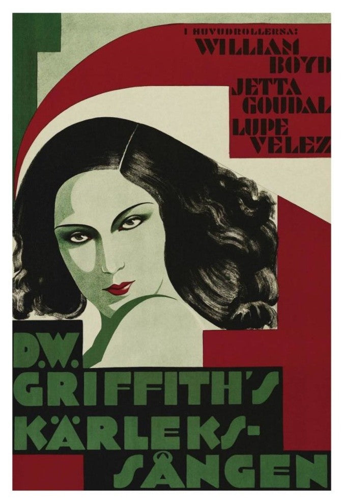 "Vintage Film Posters: Lady of the Pavements" Paper Print, 22"x32"