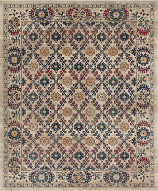 Noori Rug Distressed Nicki Ivory/Blue Rug
