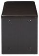 Wood Entryway Storage Cushioned Bench Shoe Rack Cabinet Organizer