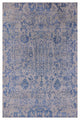 5' 11" X 8' 11" Handmade Persian Wool and Silk Rug Q7110