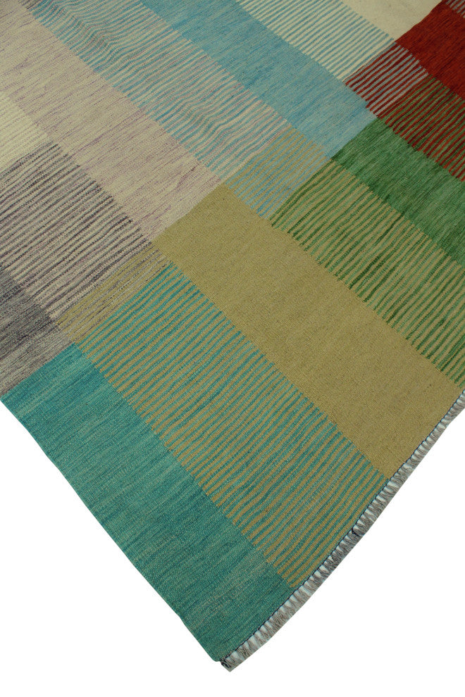 Winchester Kilim Bennet Rust Rug