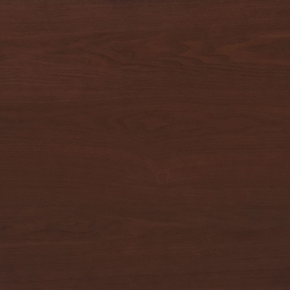 Computer Work Desk, Rectangular, Wood, Walnut, Home Business Office Furniture