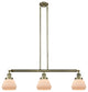 Innovations Lighting 213-Ab-S-G171-Led 3 Light Dimmable Led Island Light
