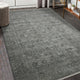 Nuit Arabe Elm Area Rug, Beige, 10' x 14', Bordered