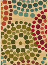 Unique Loom Beige Spark Outdoor 2' 2 x 3' 0 Area Rug
