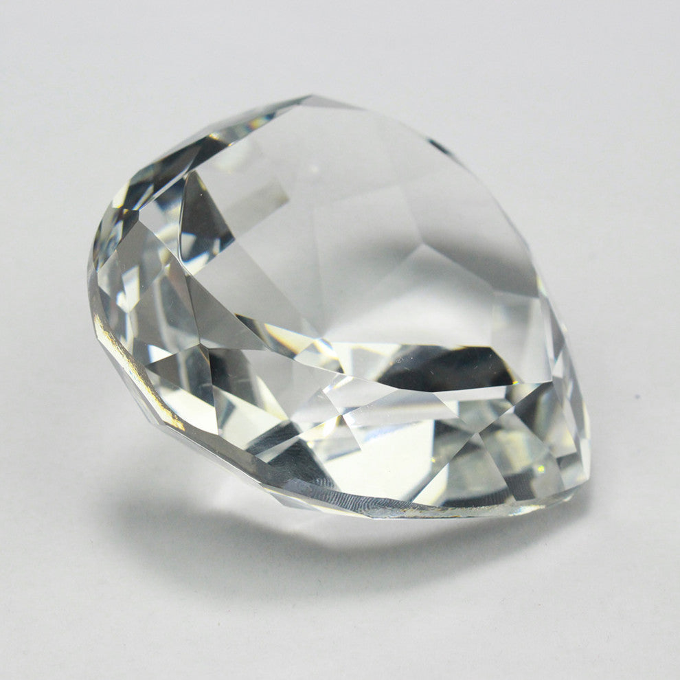 Optical crystal Heart Shaped Paperweight