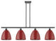 Innovations 516-4I-BK-MBD-9-RD 4 Light Island Light, Matte Black