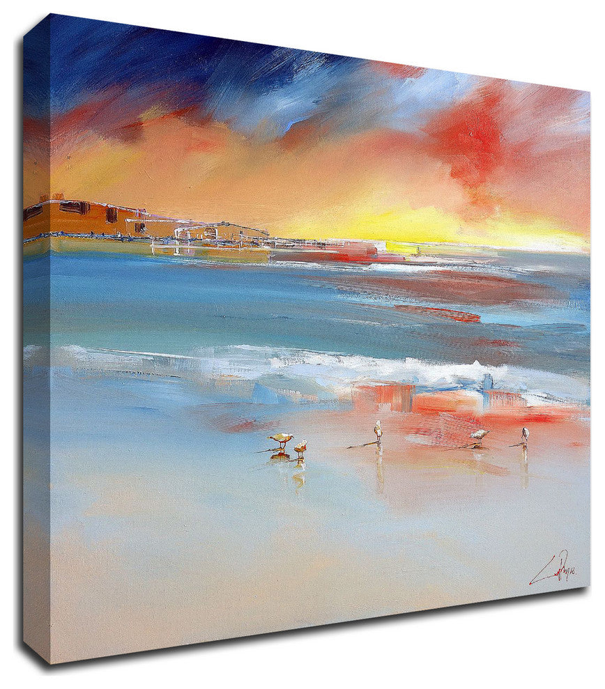 Over the Club by Craig Trewin Penny, Print on Canvas, 24"x24"