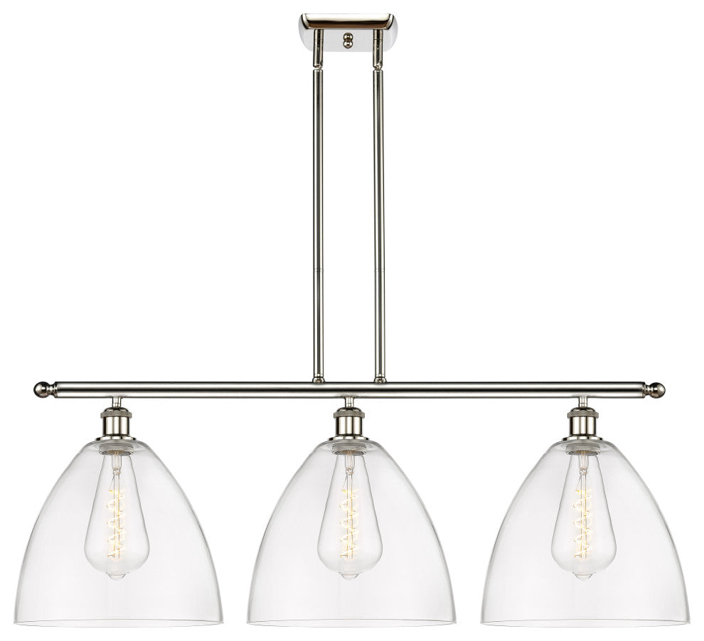 Innovations 516-3I-PN-GBD-122 3 Light Island Light, Polished Nickel
