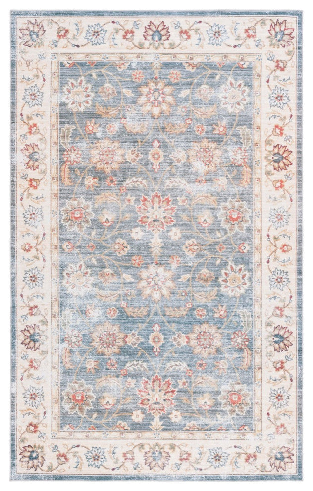 Safavieh Arizona Machine-Washable Collection ARZ112 Rug, Green/Beige, 9'x12'