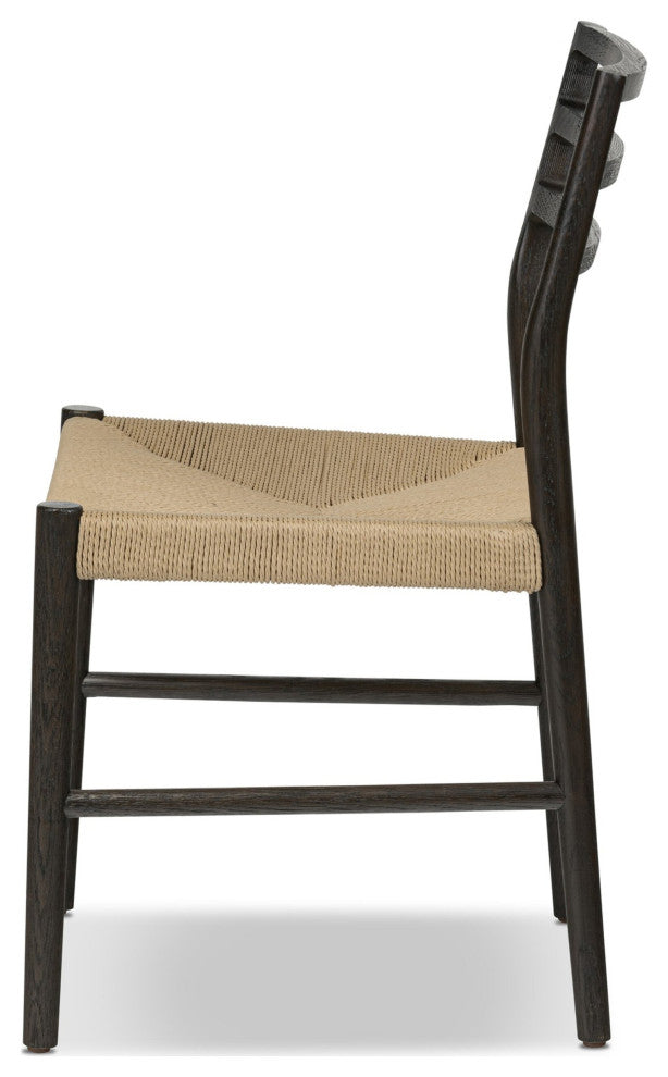 Glenmore Woven Dining Chair Light Carbon, Natural Papercord