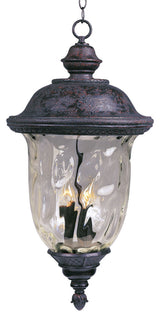 Maxim 3427 Carriage House DC 3 Light Outdoor Lantern Pendant - Oriental Bronze
