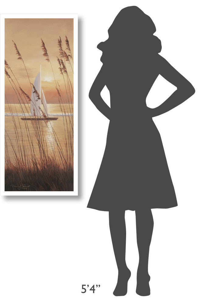 "At Last" Digital Paper Print by Diane Romanello, 18"x42"