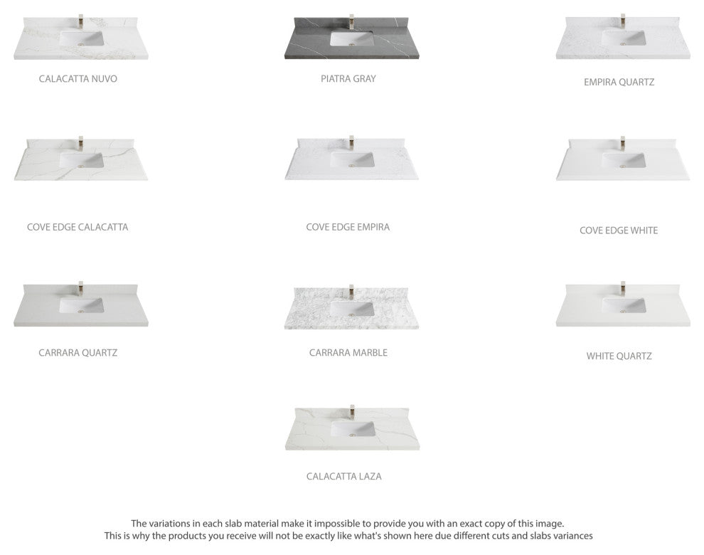 Parker 48 Single Sink Bath Vanity in White 1.5" White Quartz