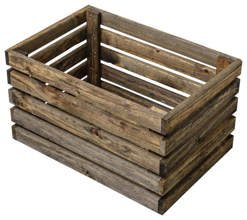 Chicory Large Solid Wood Crate Shelf