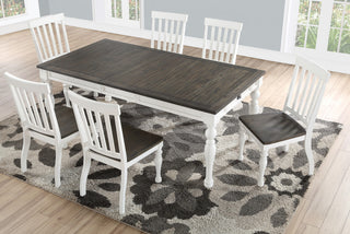 Joanna Two Tone Dining Table, Dining-Height