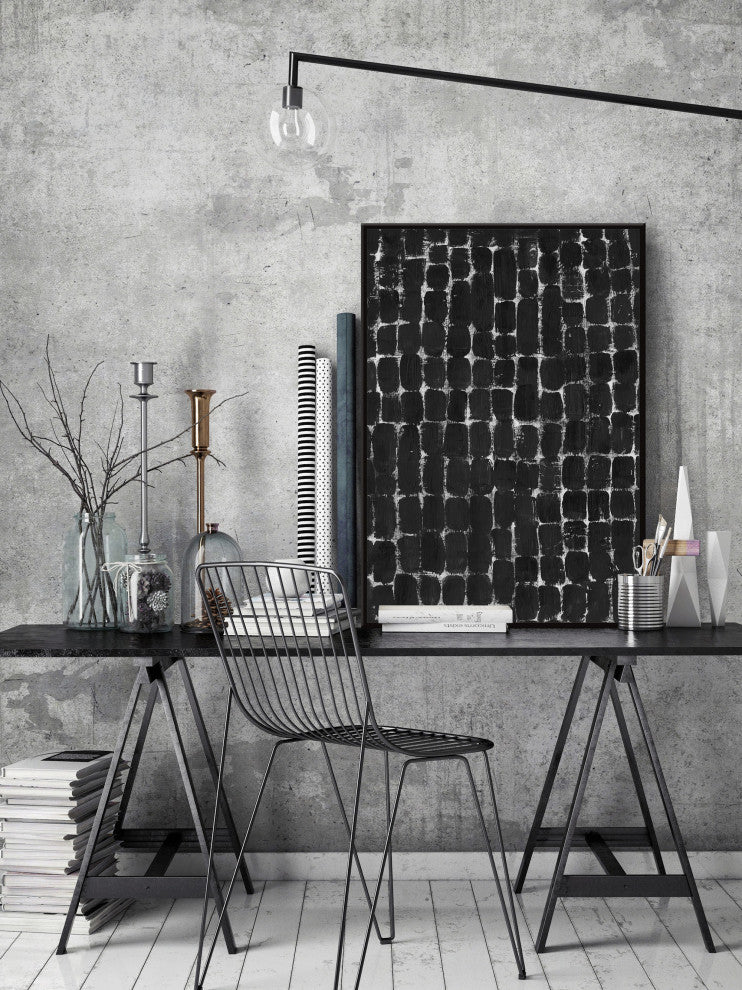 "Narrow Doors" Floater Framed Painting Print on Canvas, 30x45